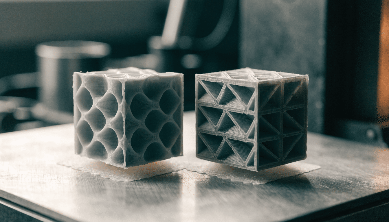 Gyroid vs Cubic Infill