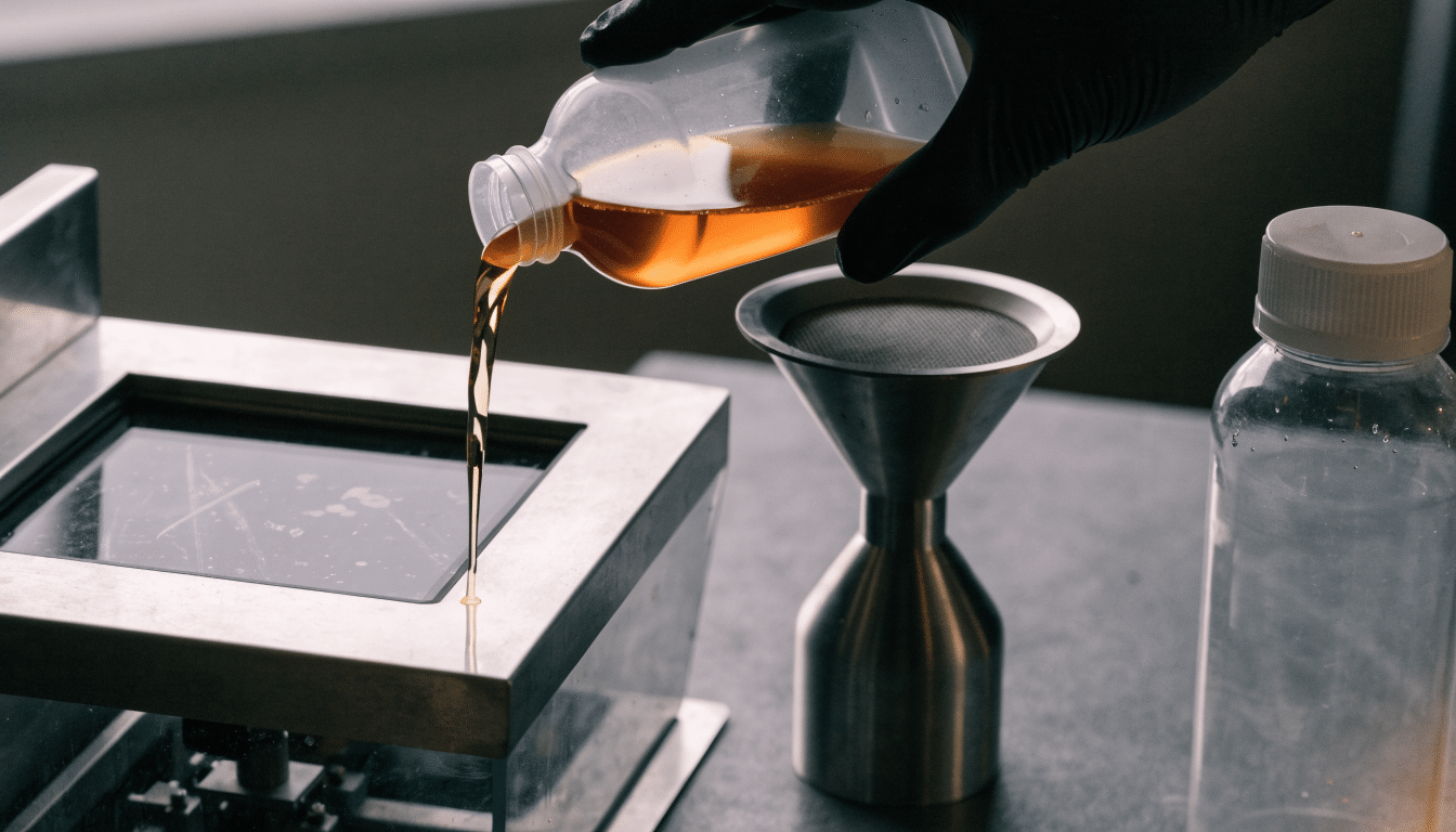 Filling, changing and storing resin on the Anycubic Photon Mono 4