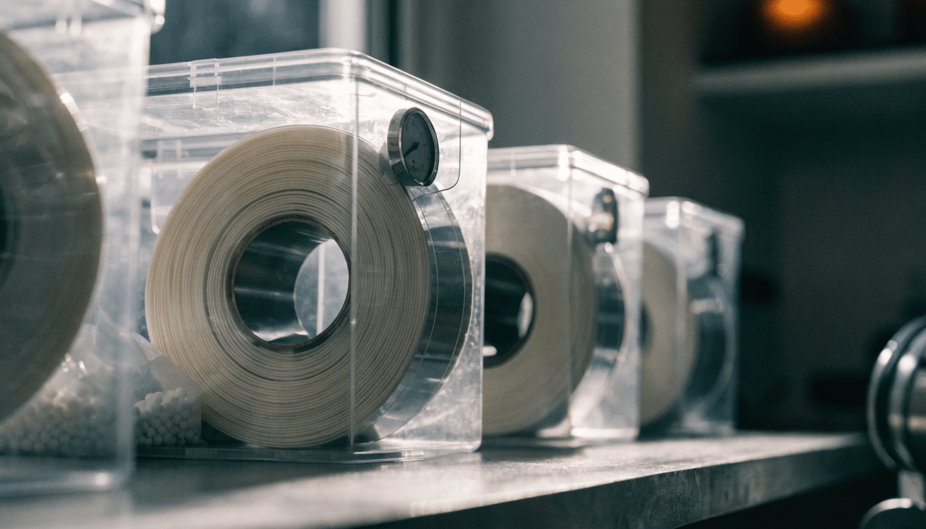 3D Printer Filament Storage That Actually Keeps Spools Dry
