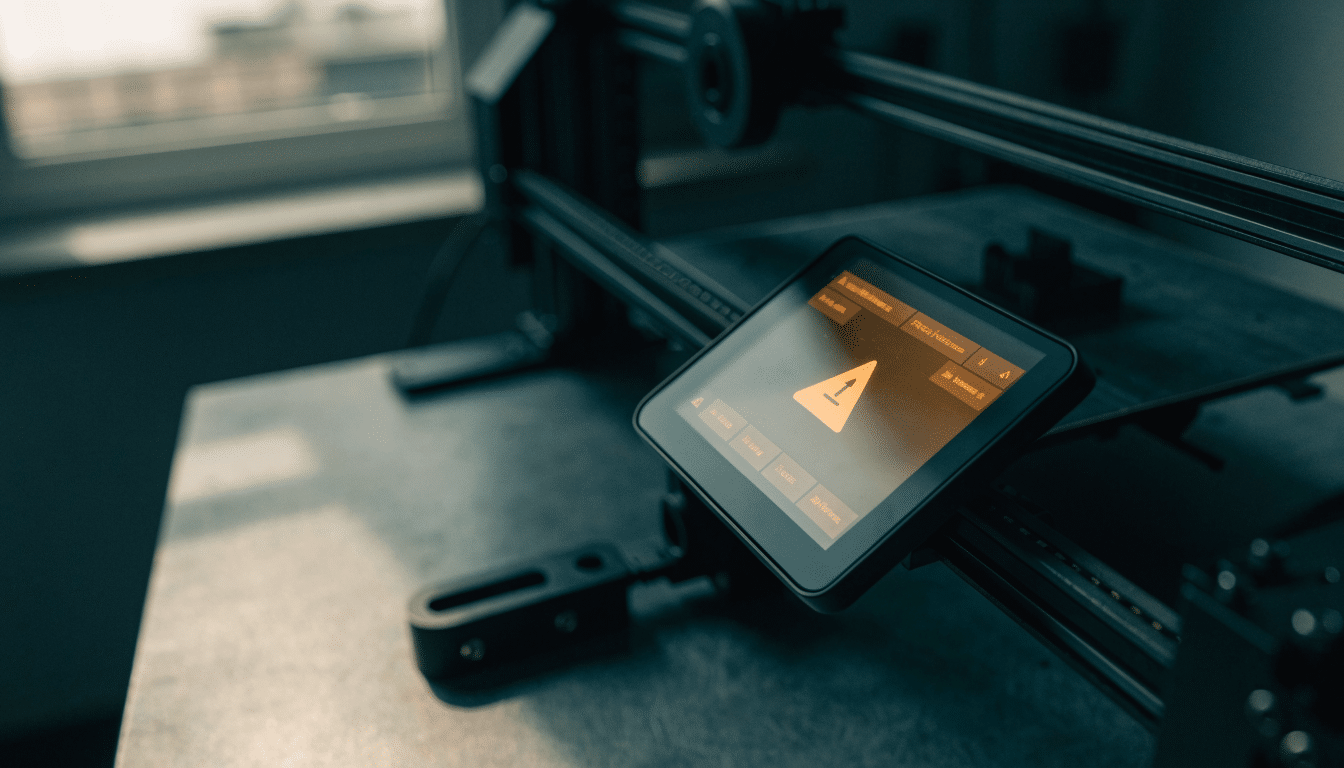 Creality Ender-5 Error Code Index